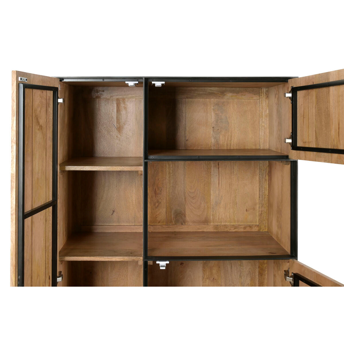 Présentoir Home ESPRIT Verre Bois de manguier 89 X 44 X 140 CM