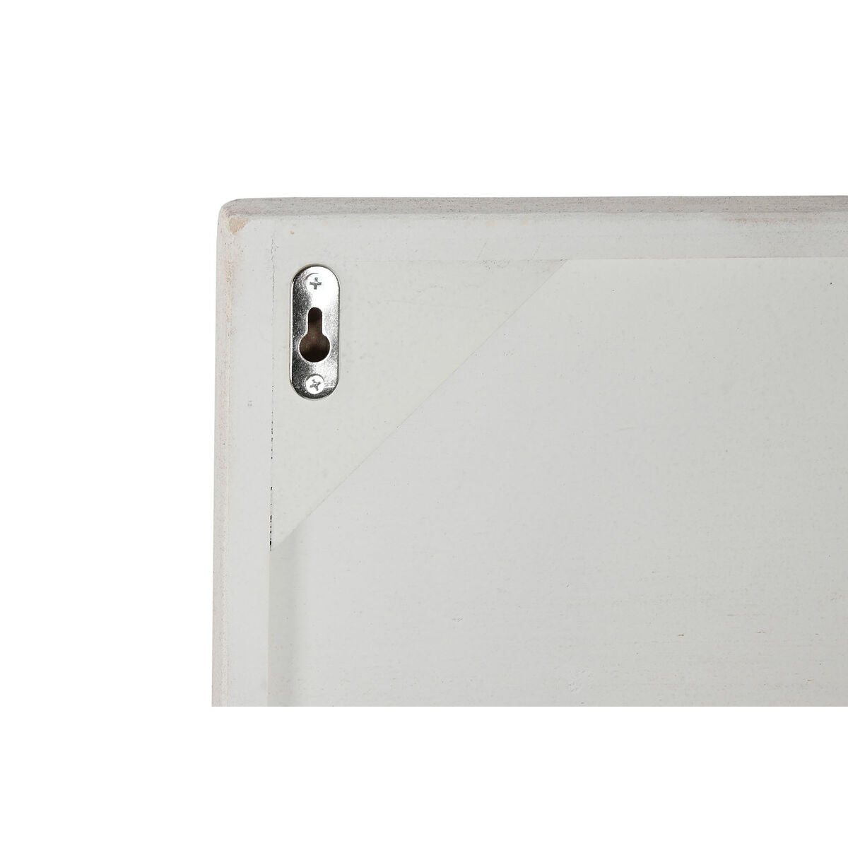 Décoration murale Home ESPRIT Blanc Naturel Cercle Scandi 120 x 6 x 120 cm (2 Pièces)