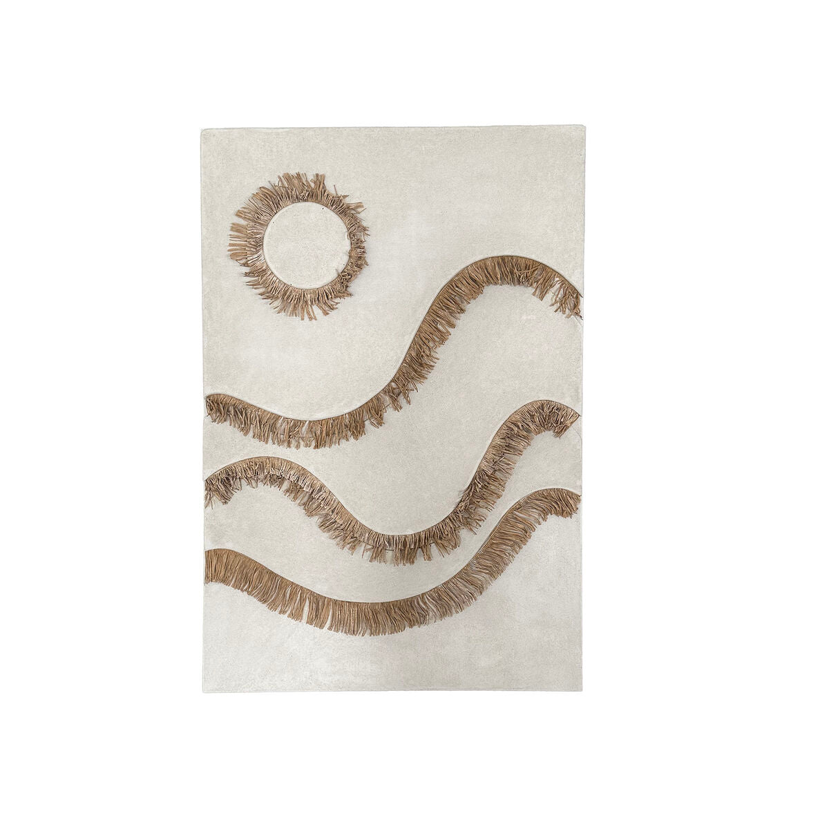 Décoration murale Home ESPRIT Blanc Naturel Scandi 80 x 5 x 120 cm