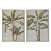 Cadre Home ESPRIT Verre Sapin 70 x 4 x 100 cm (2 Unités)