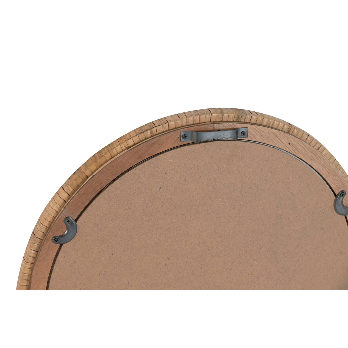 Cadre Home ESPRIT Verre Rotin 35 X 2,5 X 60 CM (2 Unités)