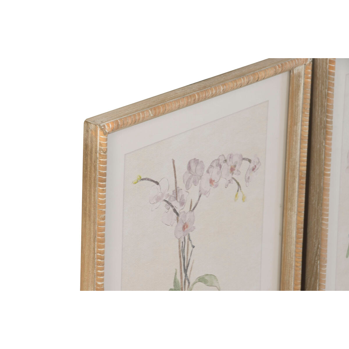 Cadre Home ESPRIT Verre Sapin 35 x 2,5 x 45 cm (4 Unités)