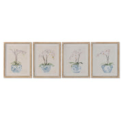 Cadre Home ESPRIT Verre Sapin 35 x 2,5 x 45 cm (4 Unités)