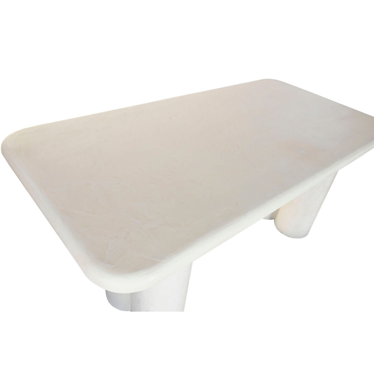 Table de Salle à Manger Home ESPRIT Blanc Résine Bois MDF 180 x 90 x 76 cm
