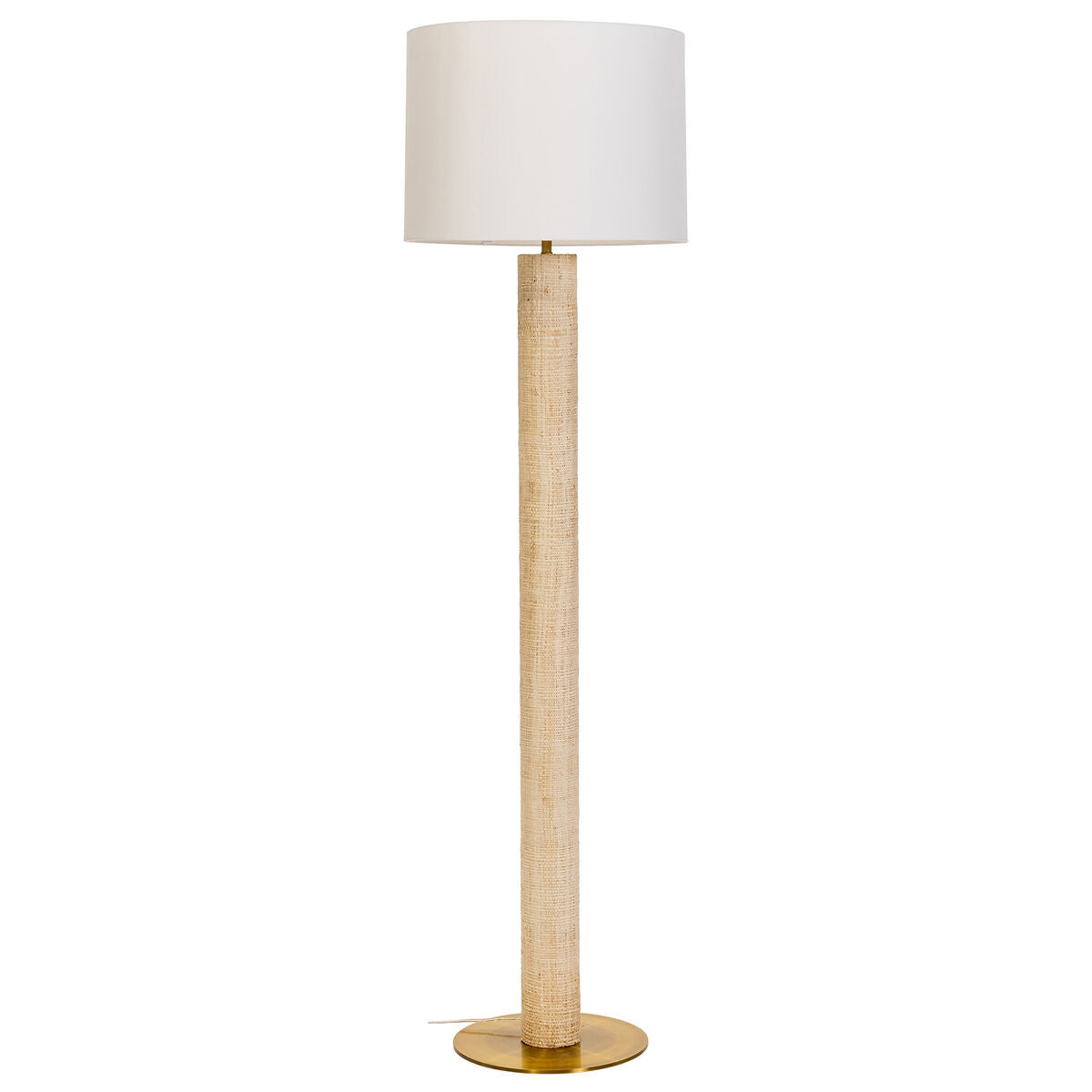 Lampadaire Home ESPRIT Beige Doré 220 V 42 X 42 X 152 CM