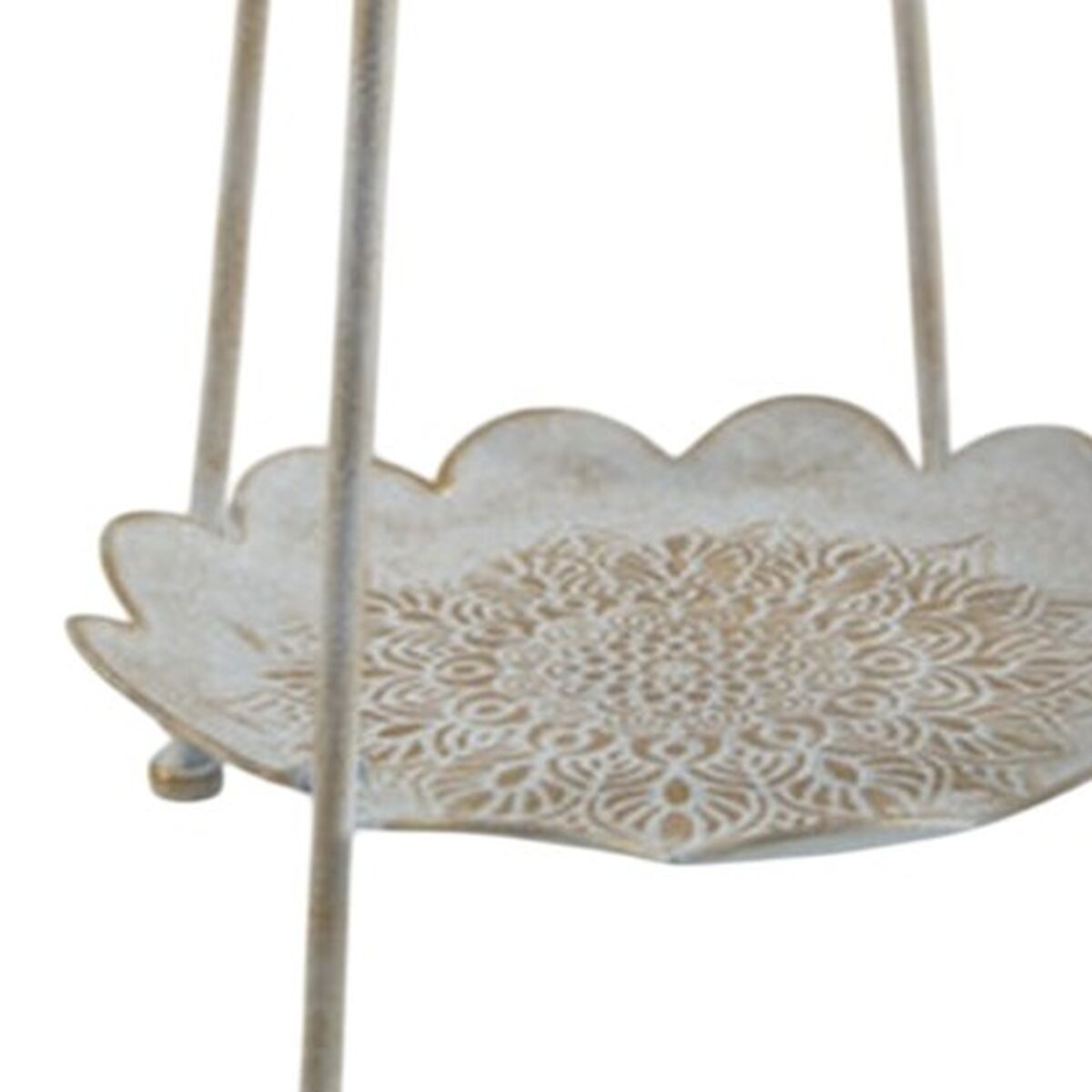 Plateau apéritif Home ESPRIT Blanc Doré Arabe