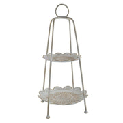 Plateau apéritif Home ESPRIT Blanc Doré Arabe