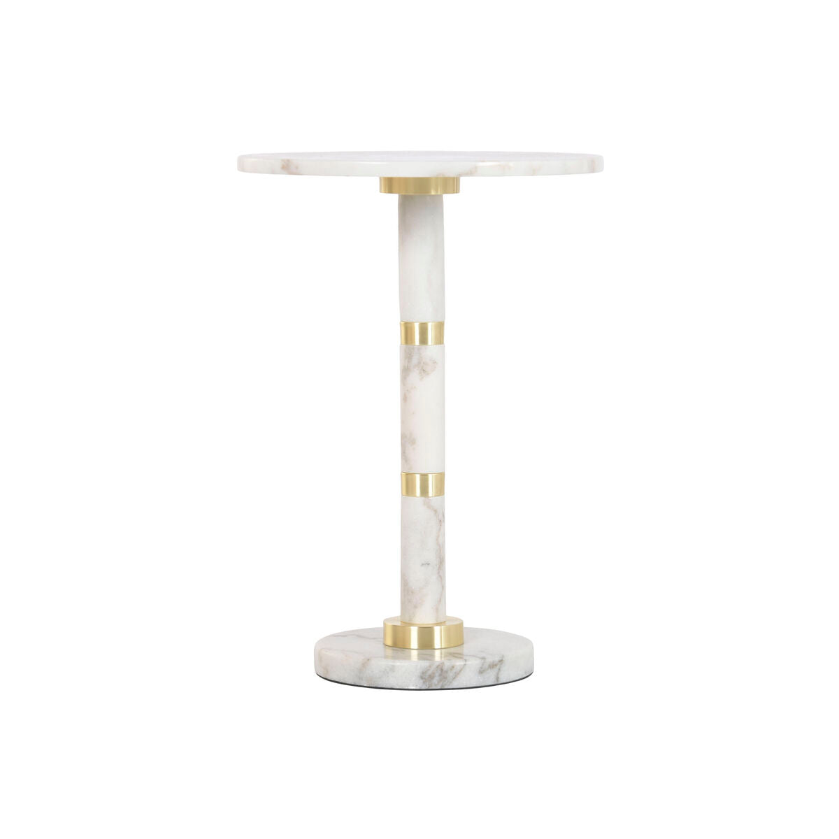 Table d'appoint Home ESPRIT Blanc Doré 41 X 41 X 58 CM