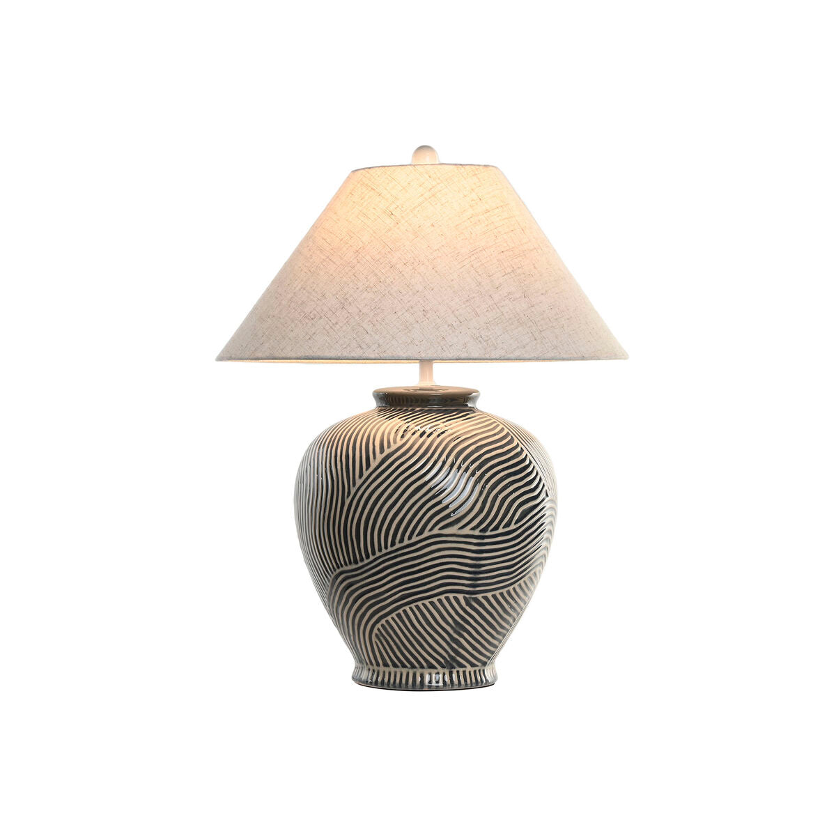 Lampe de bureau Home ESPRIT Bleu Beige 50 W 220 V