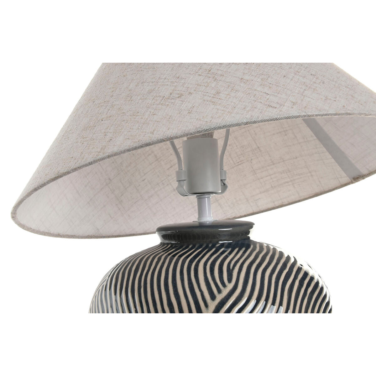 Lampe de bureau Home ESPRIT Bleu Beige 50 W 220 V