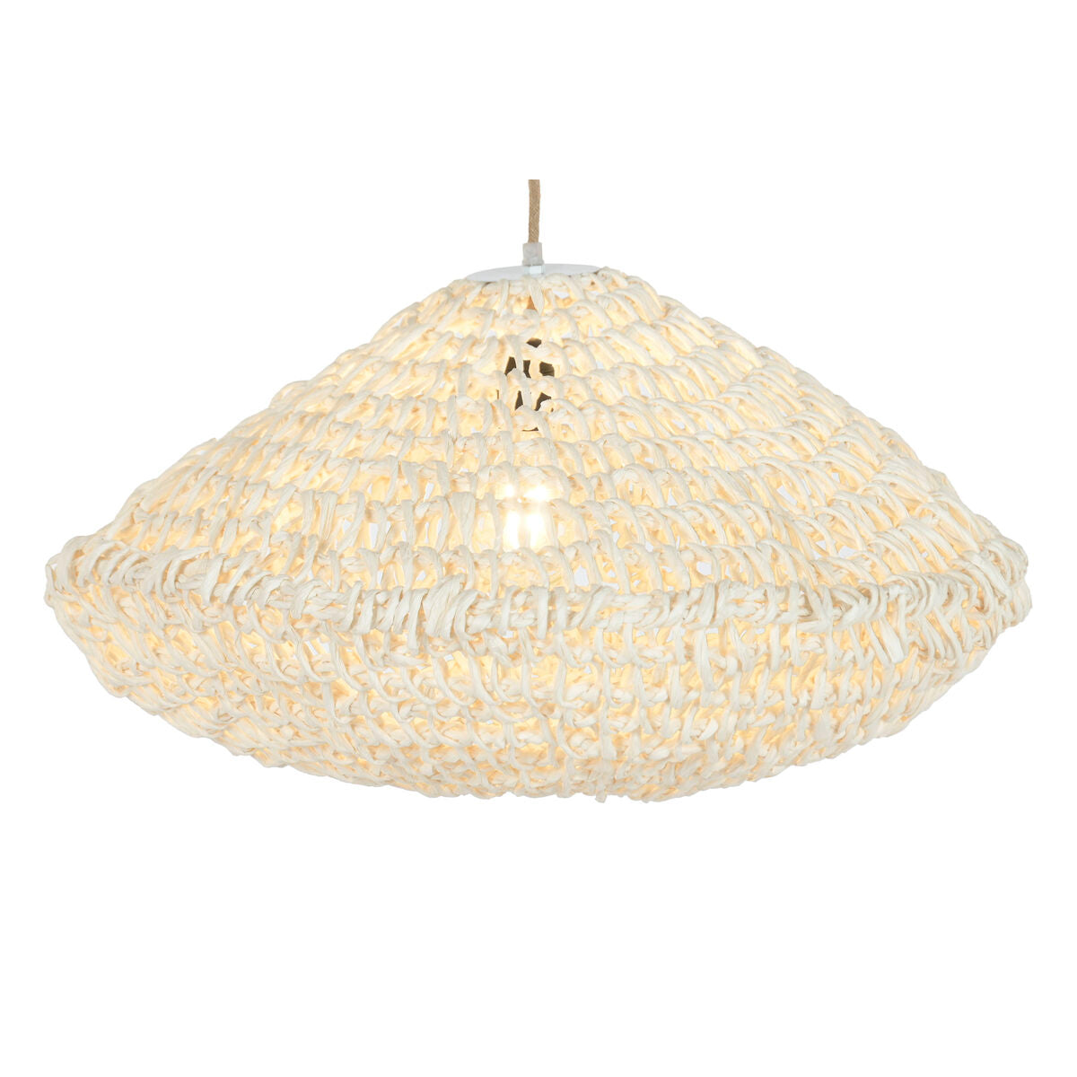 Suspension Home ESPRIT Beige 60 W 65 x 65 x 35 cm