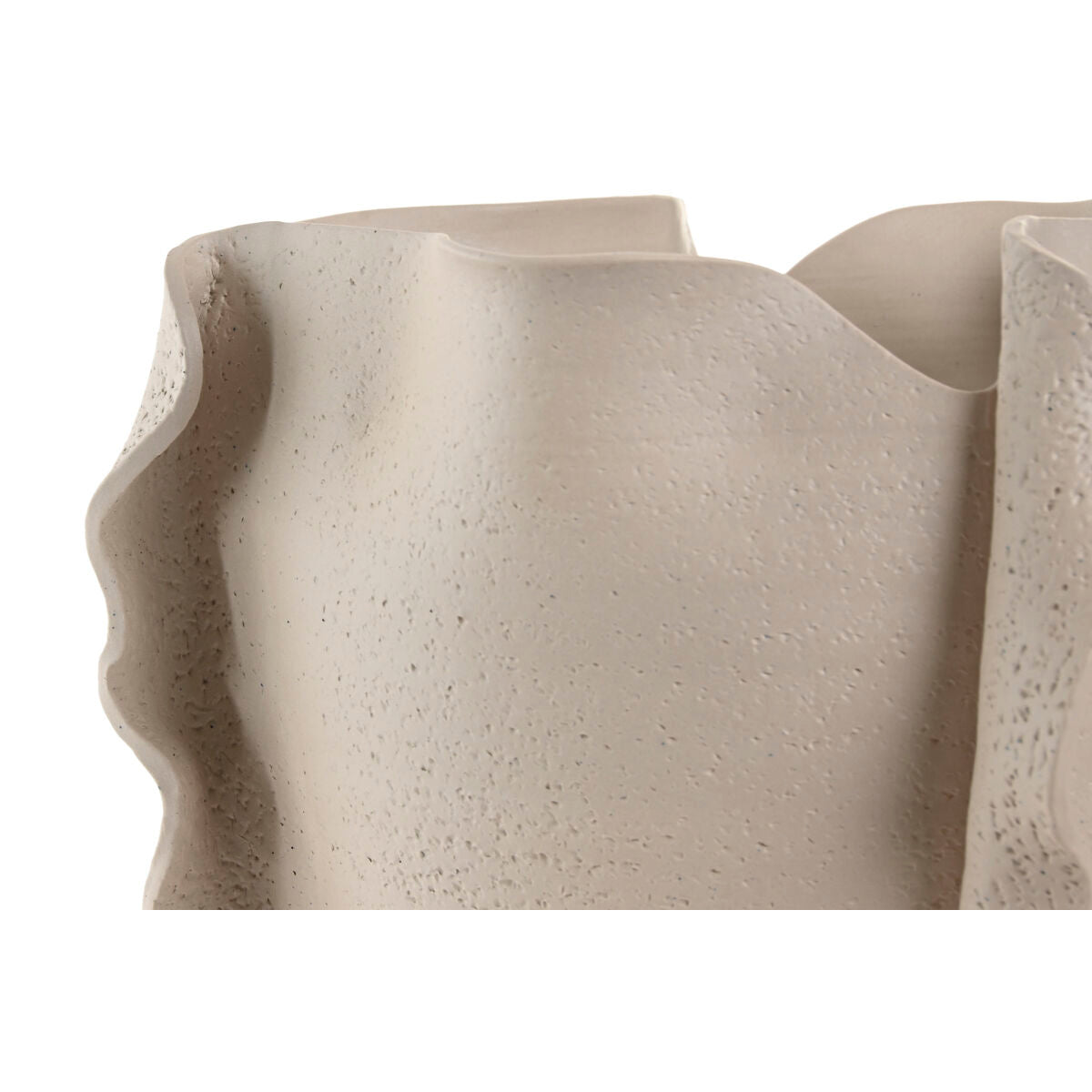 Vase Home ESPRIT Blanc Céramique Style artisanal Moderne 33 x 33 x 32 cm