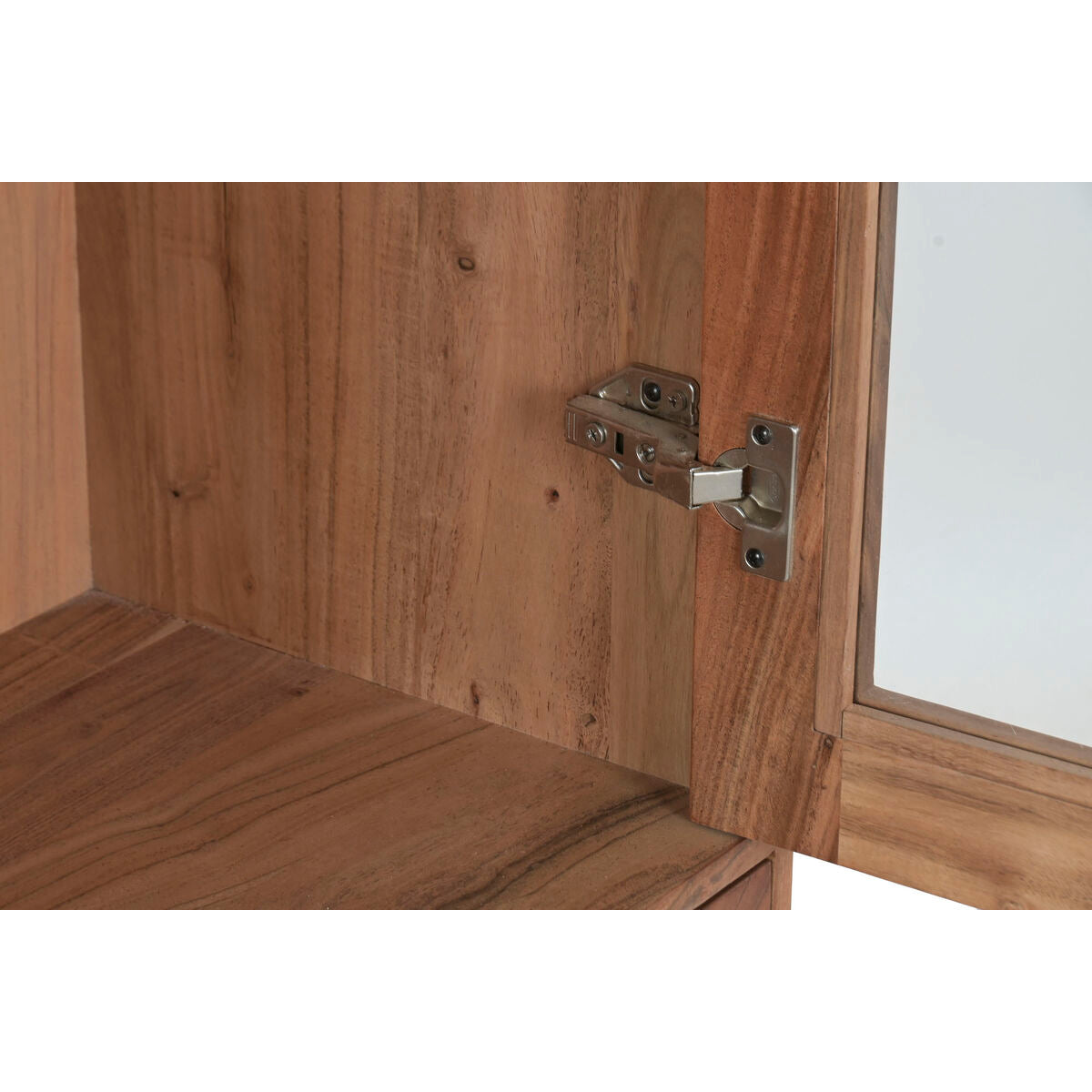 Présentoir Home ESPRIT Verre Acacia 100 x 40 x 185 cm