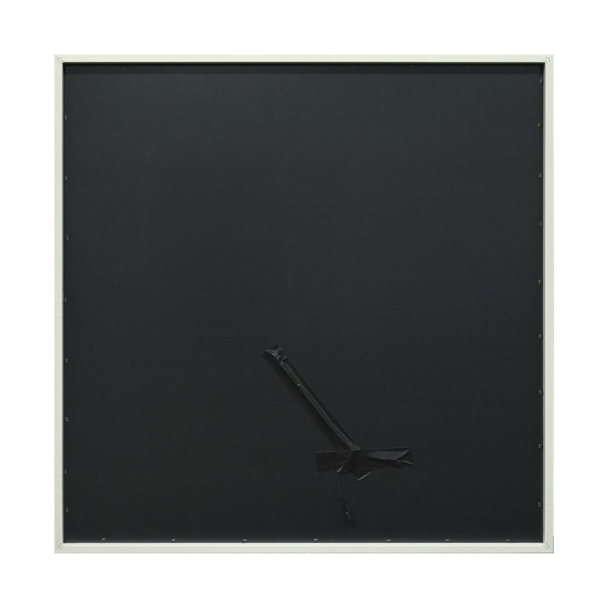 Tableau avec LED Home ESPRIT Bleu Vert Moderne 83 x 3 x 83 cm (2 Unités)