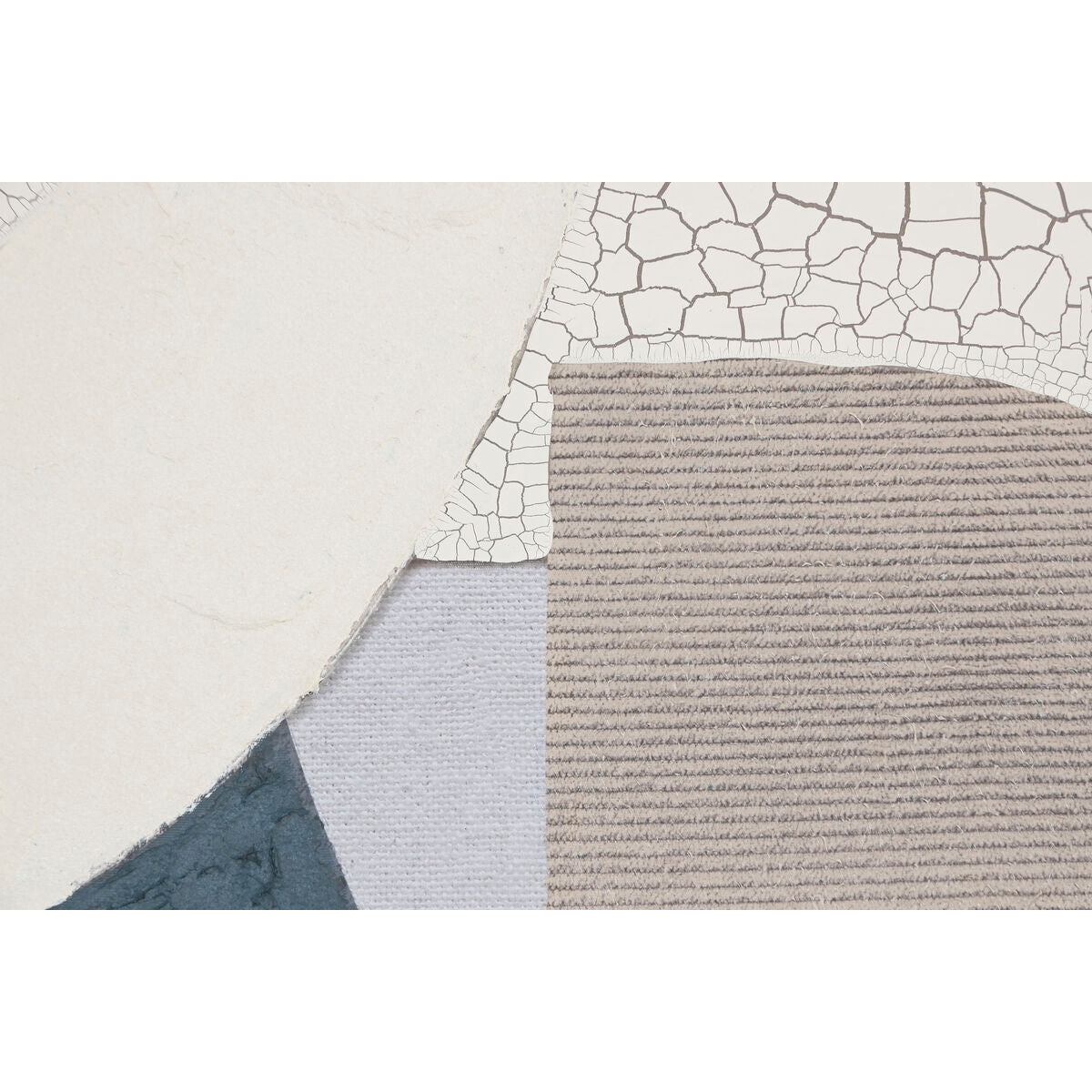 Toile Home ESPRIT Bleu Gris Abstrait Urbaine (2 Unités)