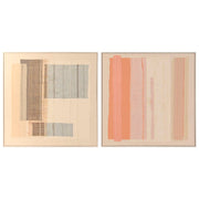 Cadre Home ESPRIT Pin 102 x 4,5 x 102 cm (2 Unités)