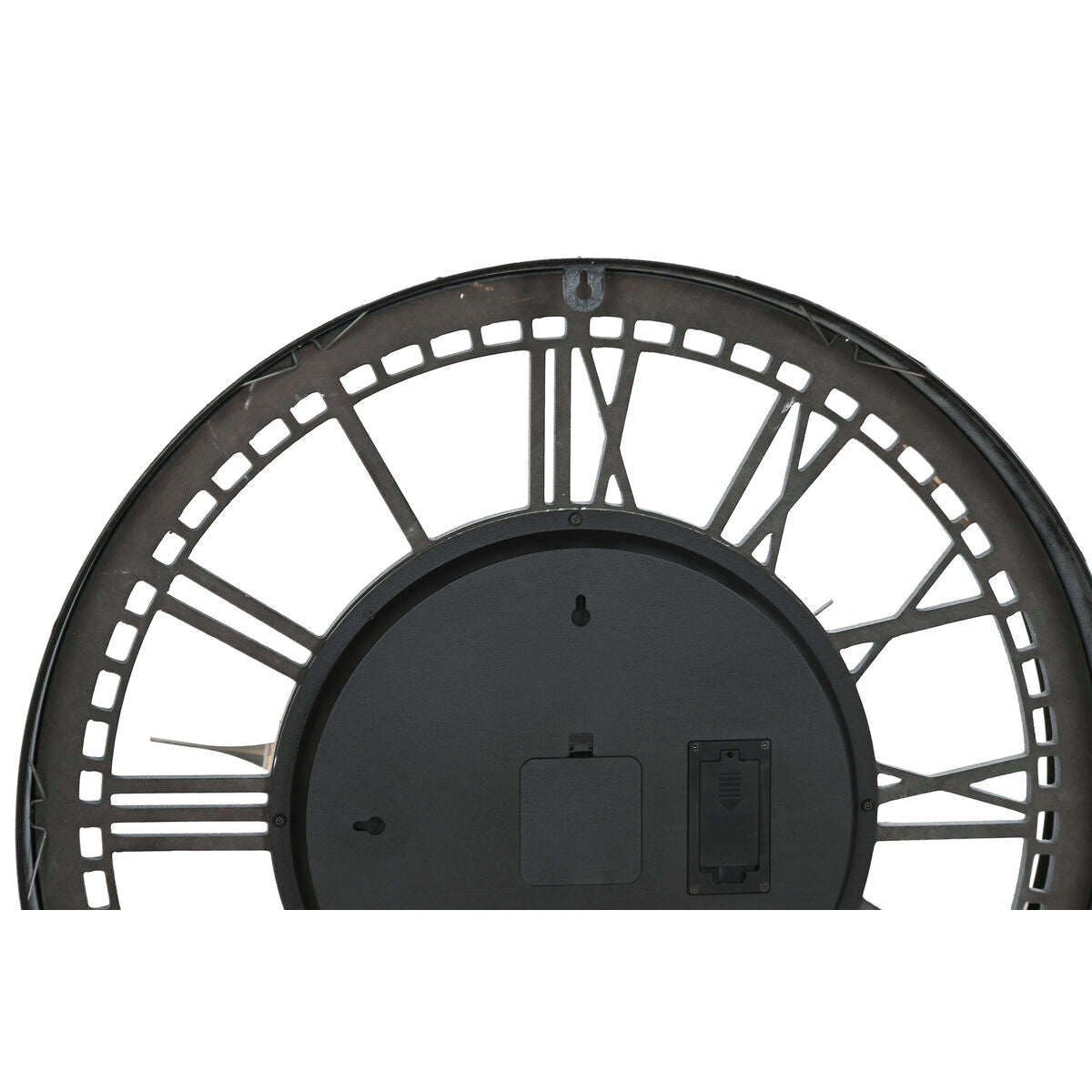 Horloge Murale Home ESPRIT Blanc Métal Verre Vintage 60,5 X 9,5 X 60,5 CM