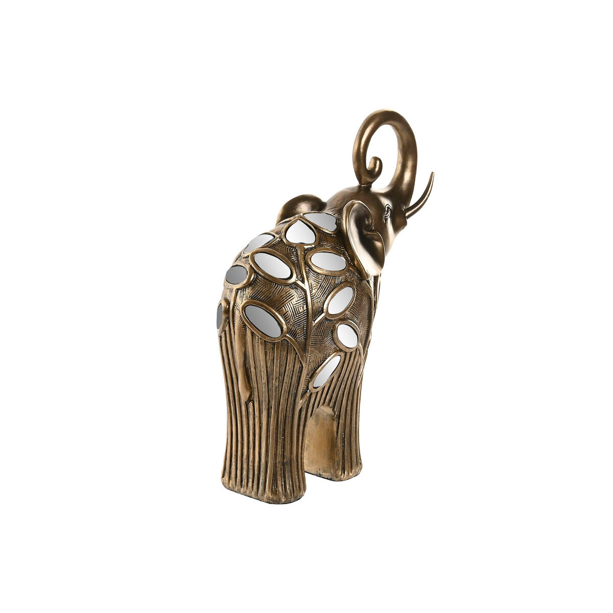 Figurine Décorative Home ESPRIT Bronze Eléphant 19 X 9 X 25,5 CM