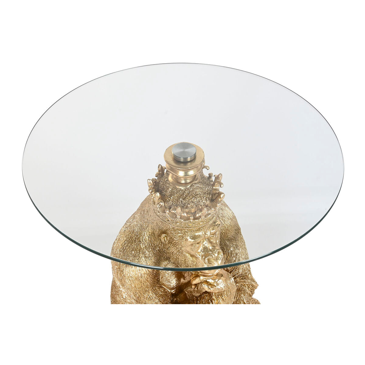 Table d'appoint Home ESPRIT Doré 60 x 60 x 59 cm