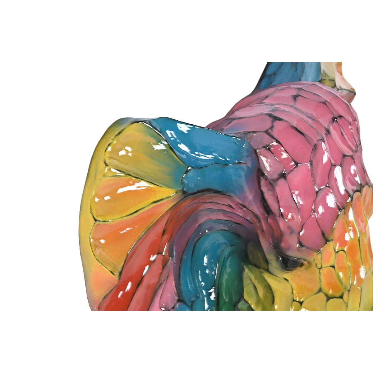 Décoration murale Home ESPRIT Multicouleur Eléphant Moderne 61,5 X 20 X 67 CM