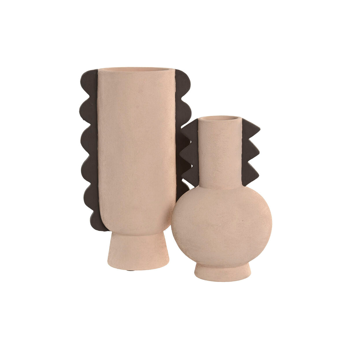 Vase Home ESPRIT Marron Grès