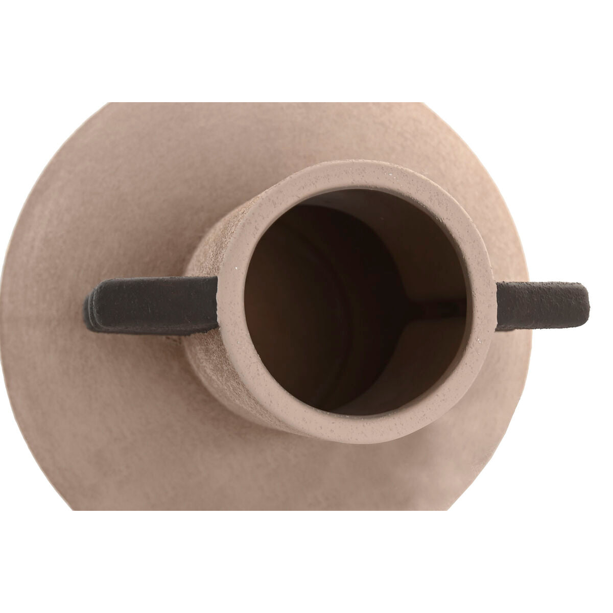 Vase Home ESPRIT Marron Gris Grès 18 x 18 x 29 cm