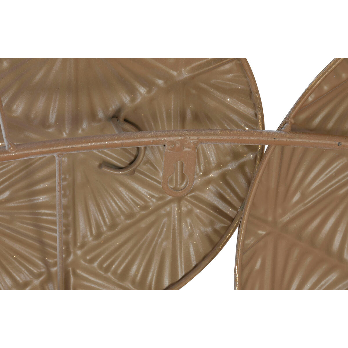 Figurine Décorative Home ESPRIT Blanc Doré Cercles Décapé 102 X 7 X 74 CM