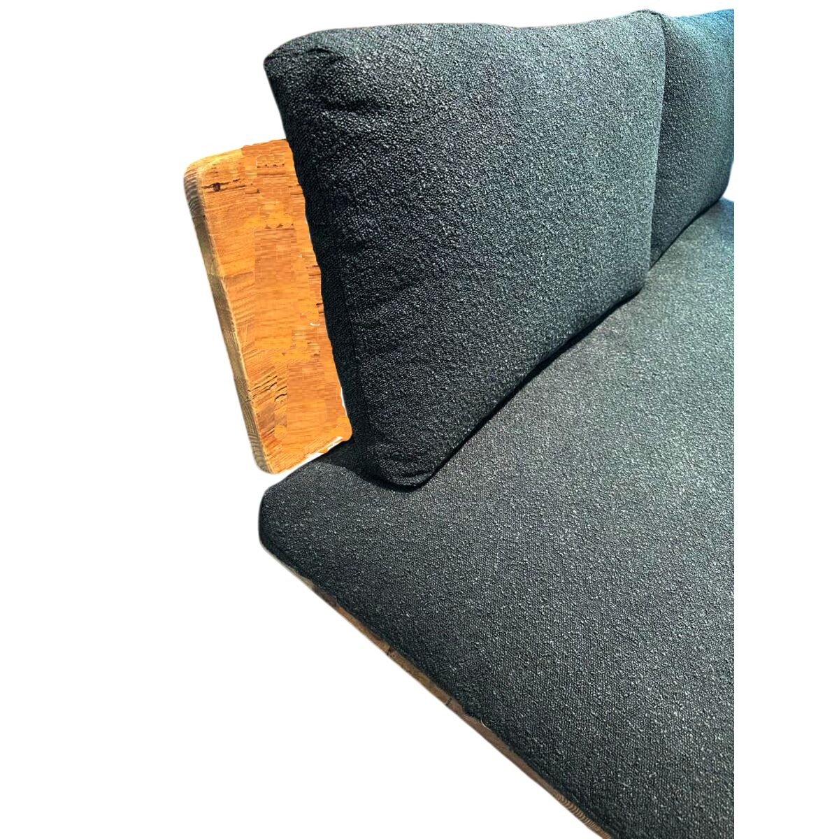 Fauteuil Home ESPRIT Noir Naturel 95 x 88 x 75 cm