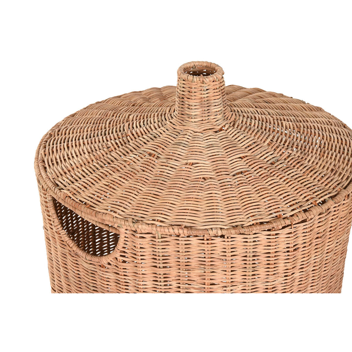 Boîte Décorative Home ESPRIT Naturel Métal Tropical (2 Pièces)