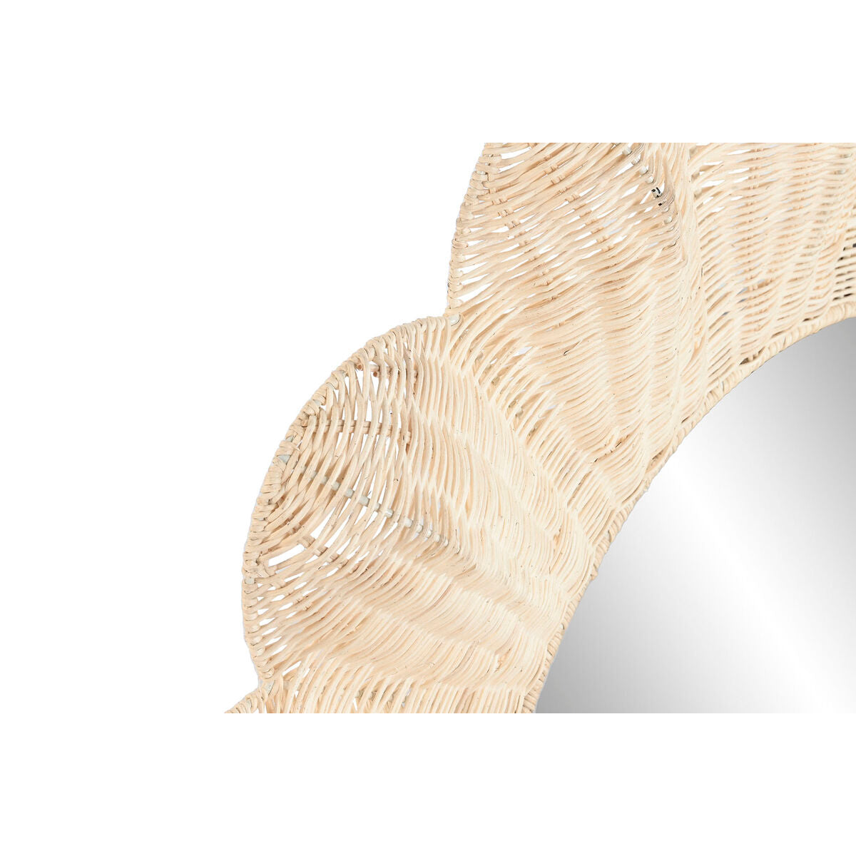 Miroir mural Home ESPRIT Naturel Boho 91 x 6 x 91 cm