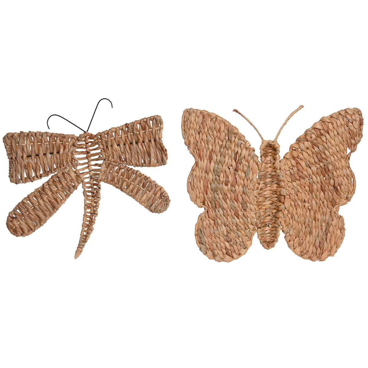 Décoration murale Home ESPRIT Naturel Shabby Chic 44 X 4 X 46 CM (2 Unités)