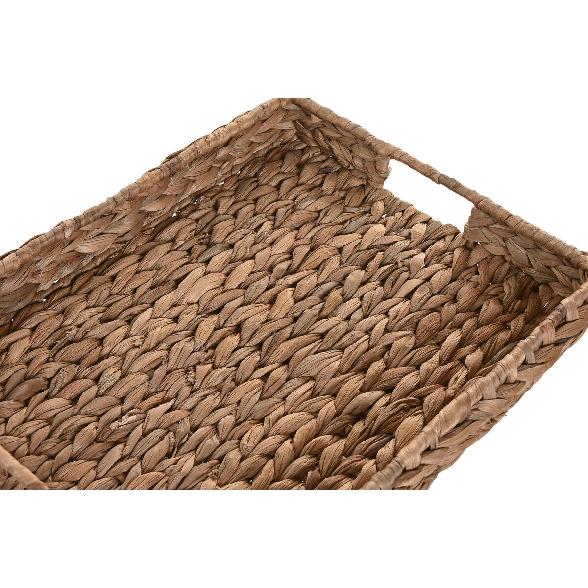 Plateau apéritif Home ESPRIT Naturel Tropical 45 X 35 X 8 CM (2 Unités)