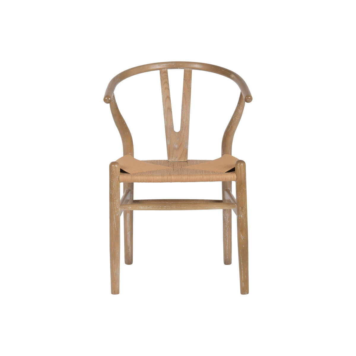 Chaise de Salle à Manger Home ESPRIT Naturel Rotin Bois 55 x 46 x 80 cm