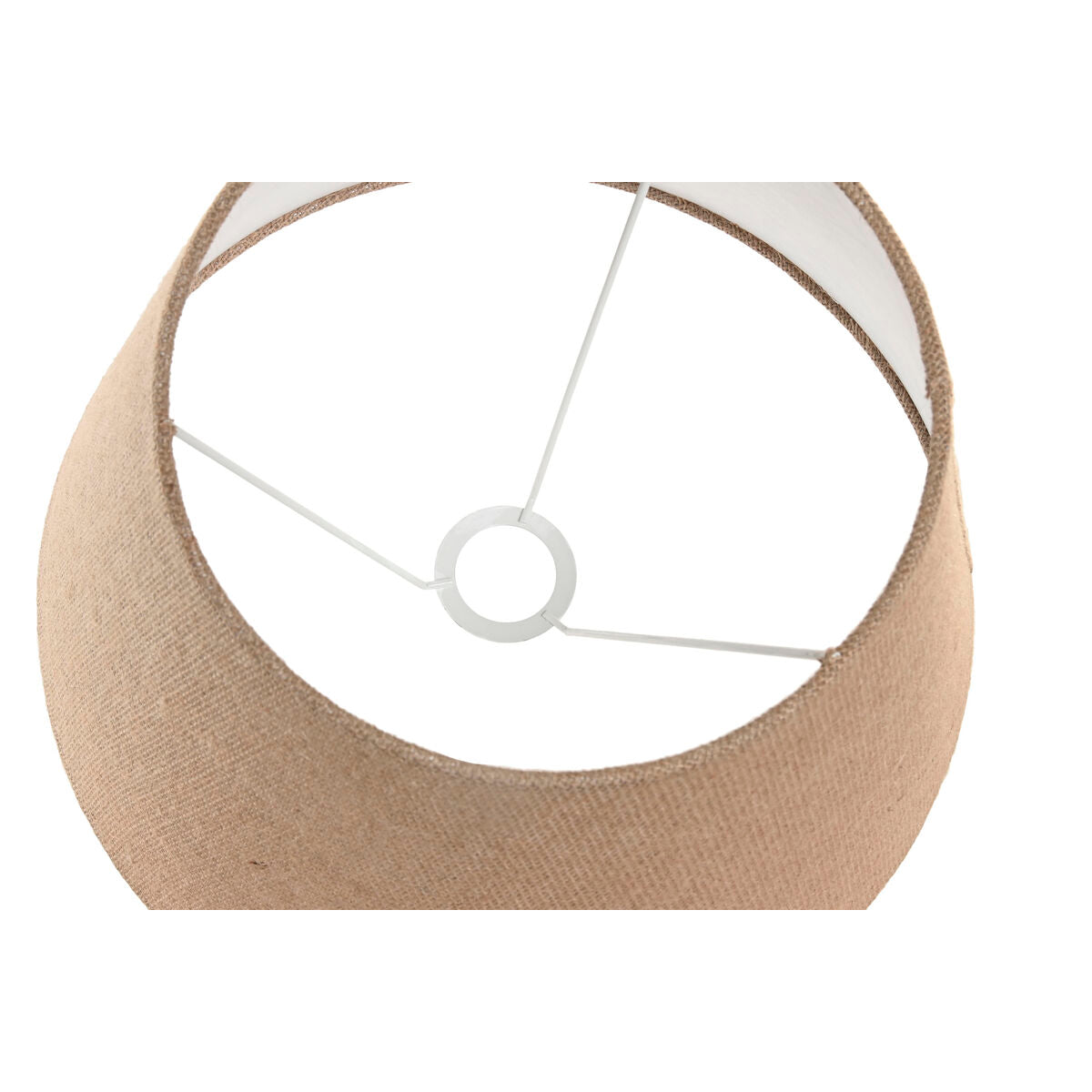 Écran de lampe Home ESPRIT Marron Jute Métal 40 x 40 x 25 cm (2 Unités)