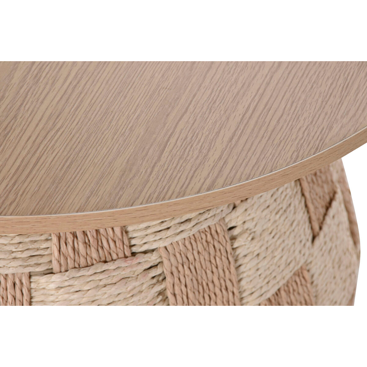 Table d'appoint Home ESPRIT Naturel 60 x 60 x 48 cm