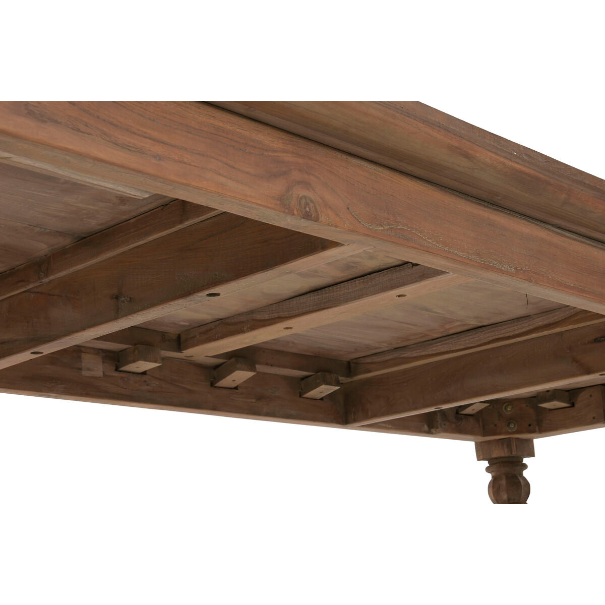 Table de Salle à Manger Home ESPRIT bois de teck 200 x 90 x 78 cm