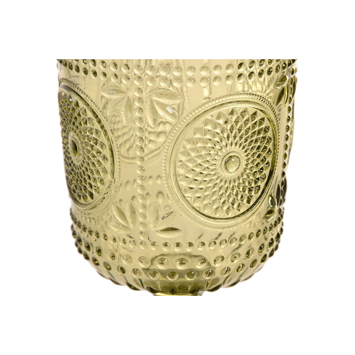 Set de Verres Home ESPRIT Vert Verre 265 ml (6 Unités)