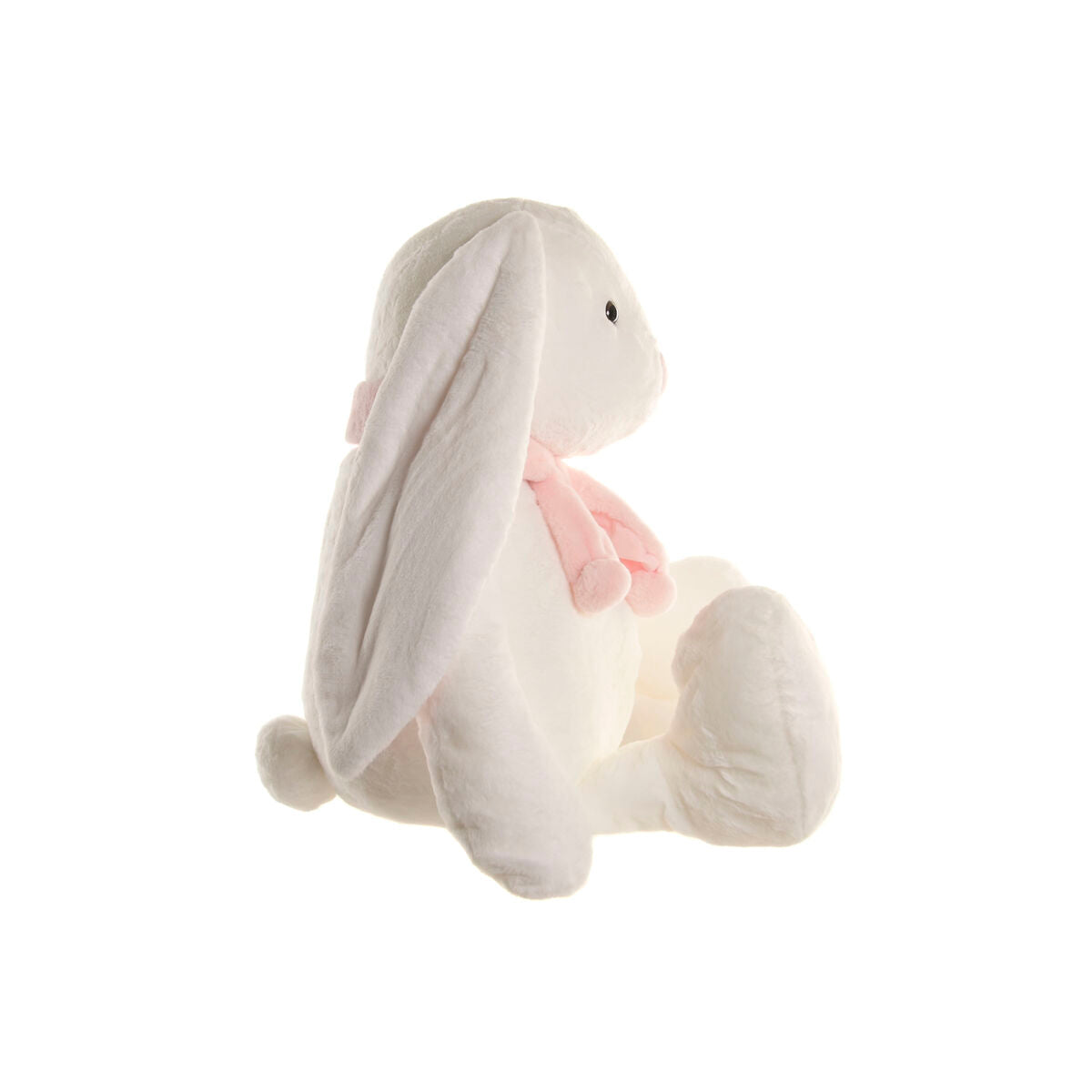 Jouet Peluche Home ESPRIT Crème Polyester Enfant Lapin (2 Unités)