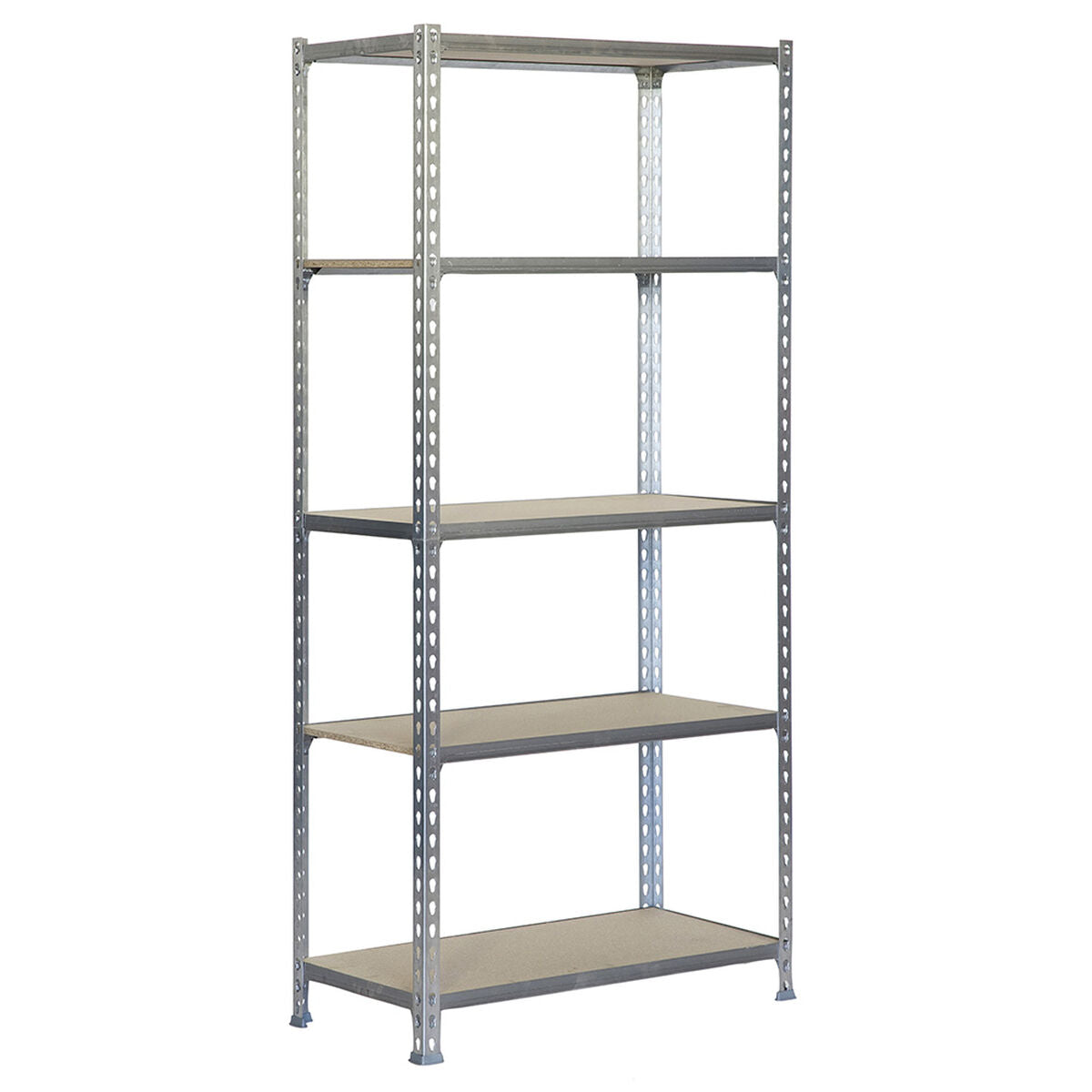 Étagère Simon Rack Bois 167,4 X 71 X 31 CM Gris 5 Etagères