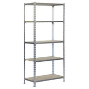 Étagère Simon Rack Bois 167,4 X 71 X 31 CM Gris 5 Etagères