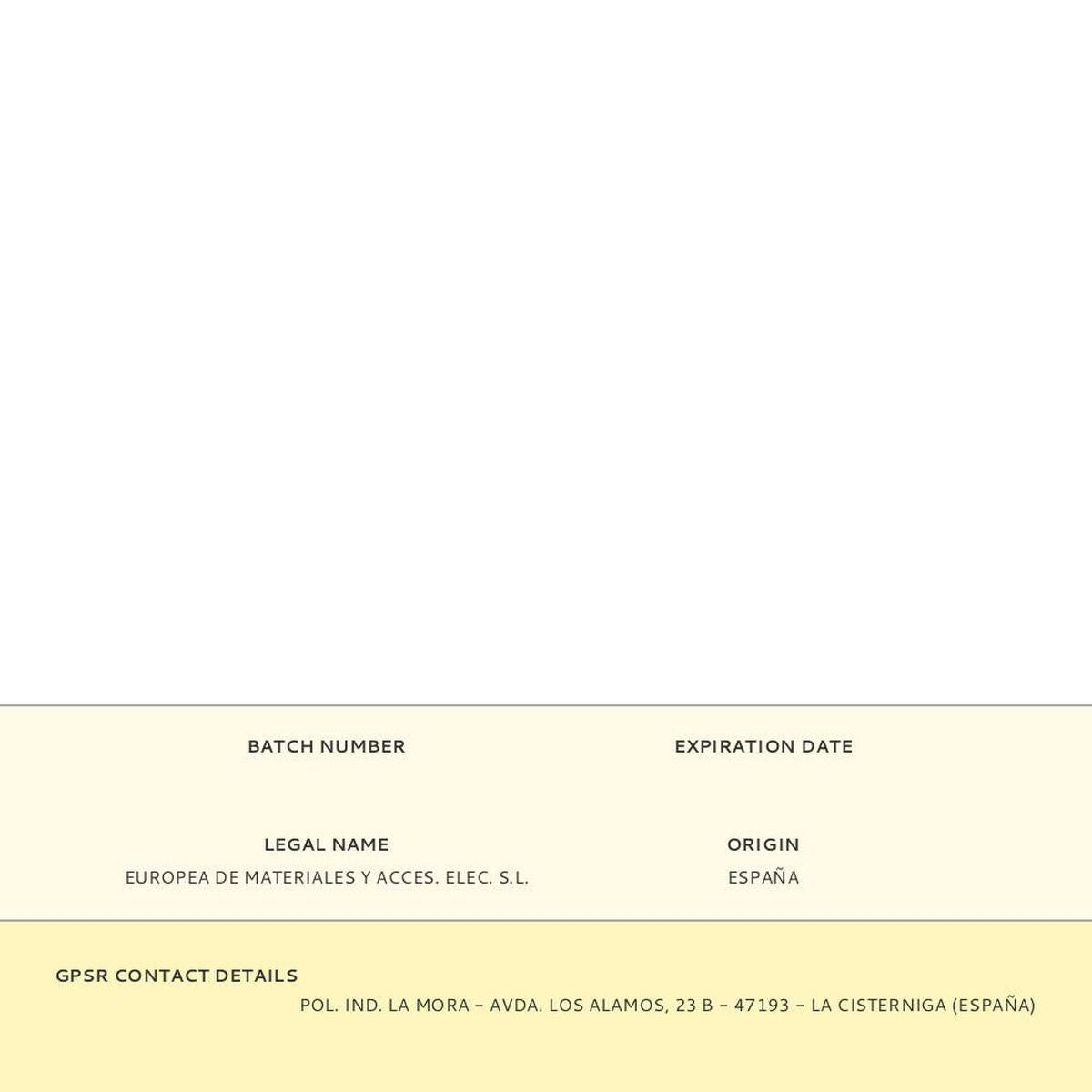 Écran de lampe EDM  31402/31128 Rechange Diffuseur Transparent Plastique 155 cm