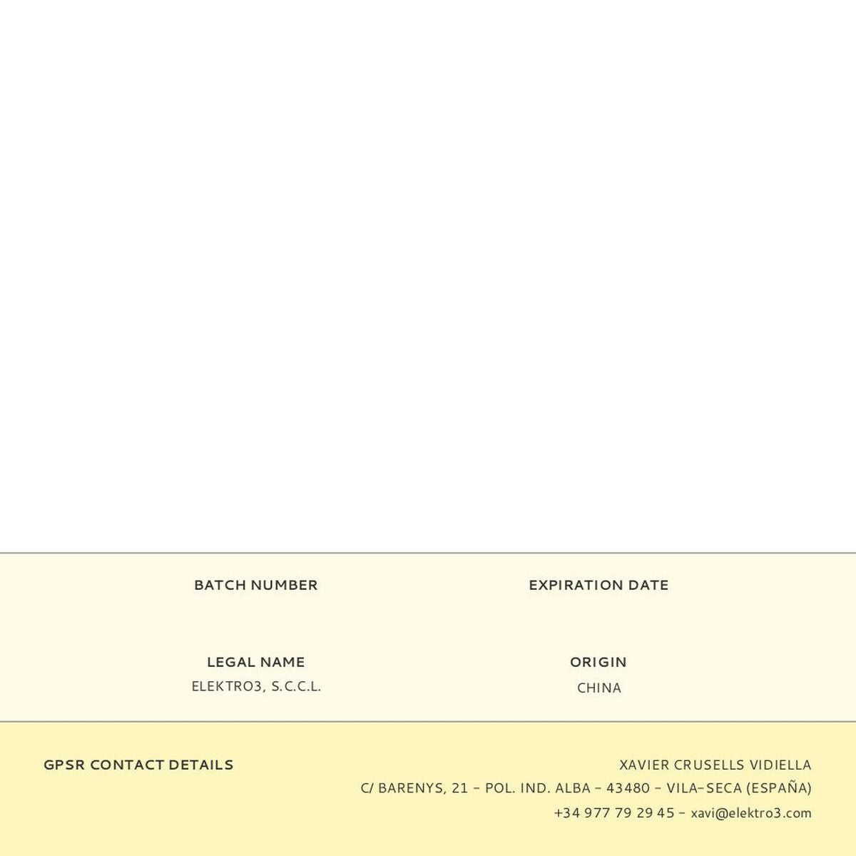 Rosace EDM 00959 33800 Blanc Rechange