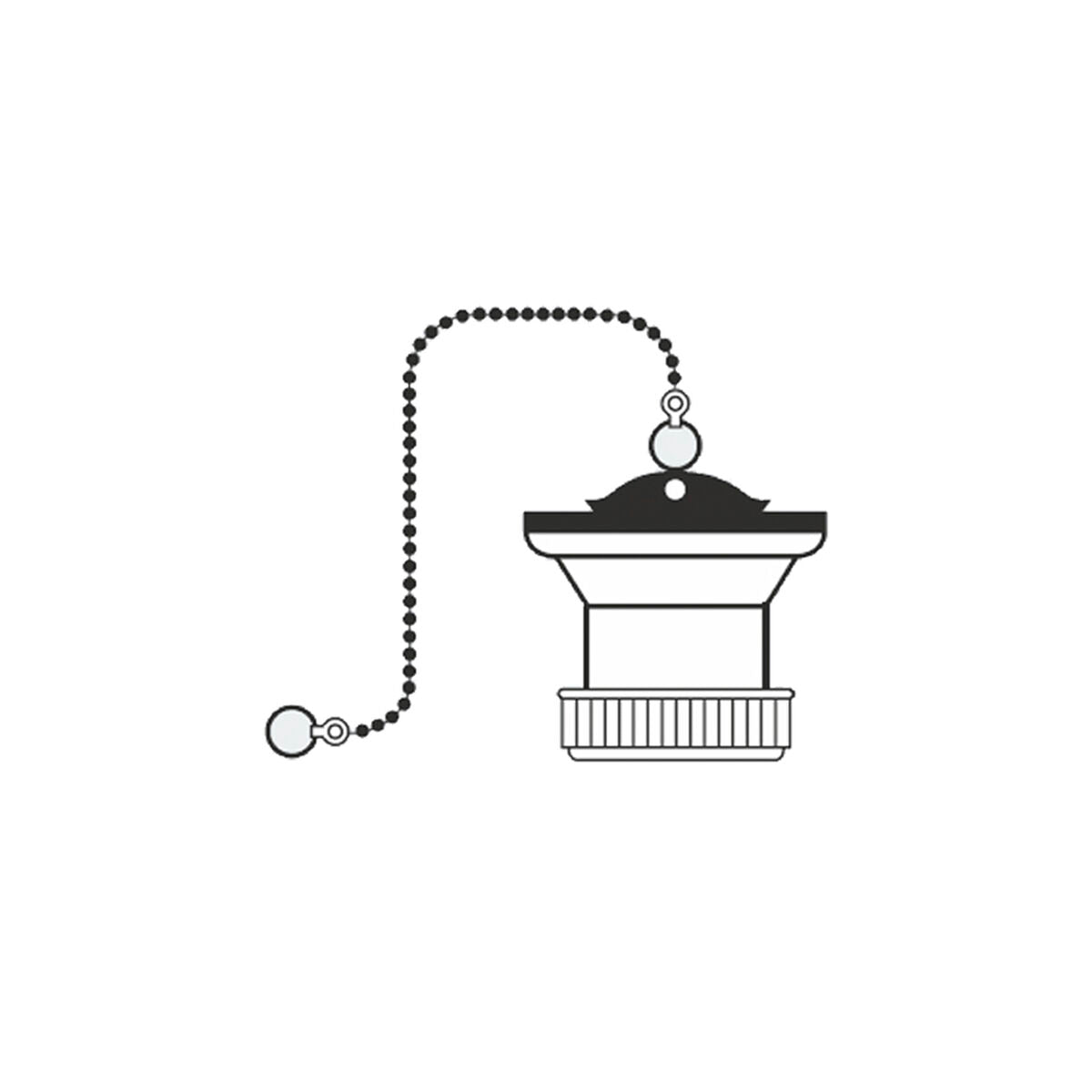 Bouchon de vidange Mirtak PVC