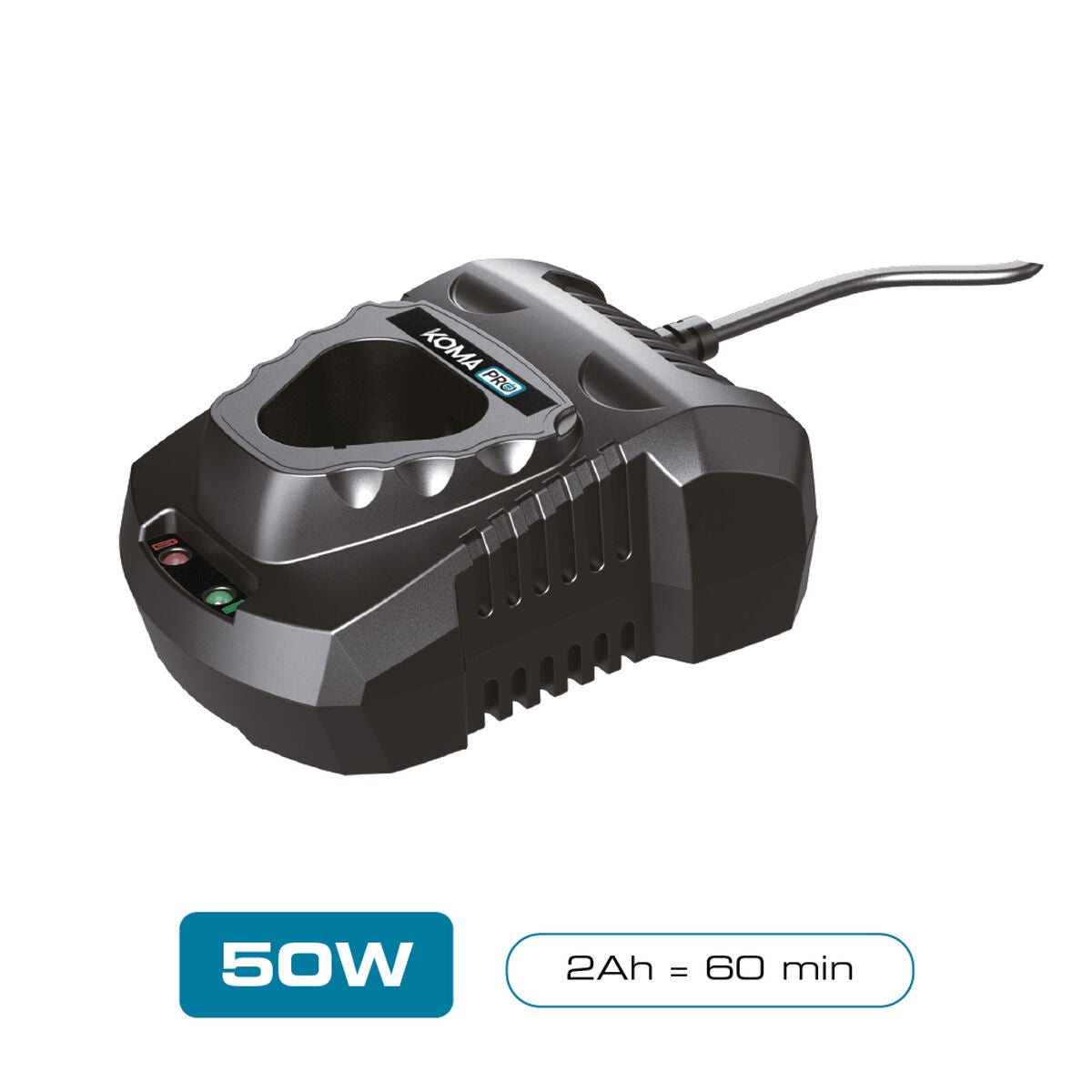 Chargeur de batterie Koma Tools 2 Ah 12 V