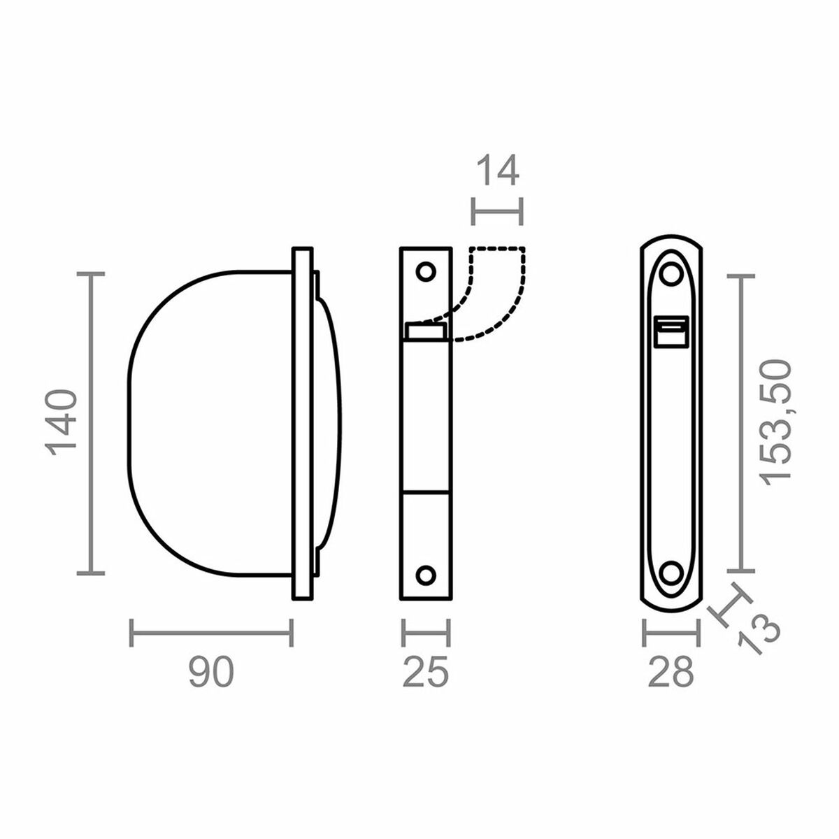 Sangle pour volet déroulant EDM 15277