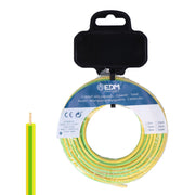 Câble électrique unifilaire EDM 28581 Bicolore 15 m h07z1-k