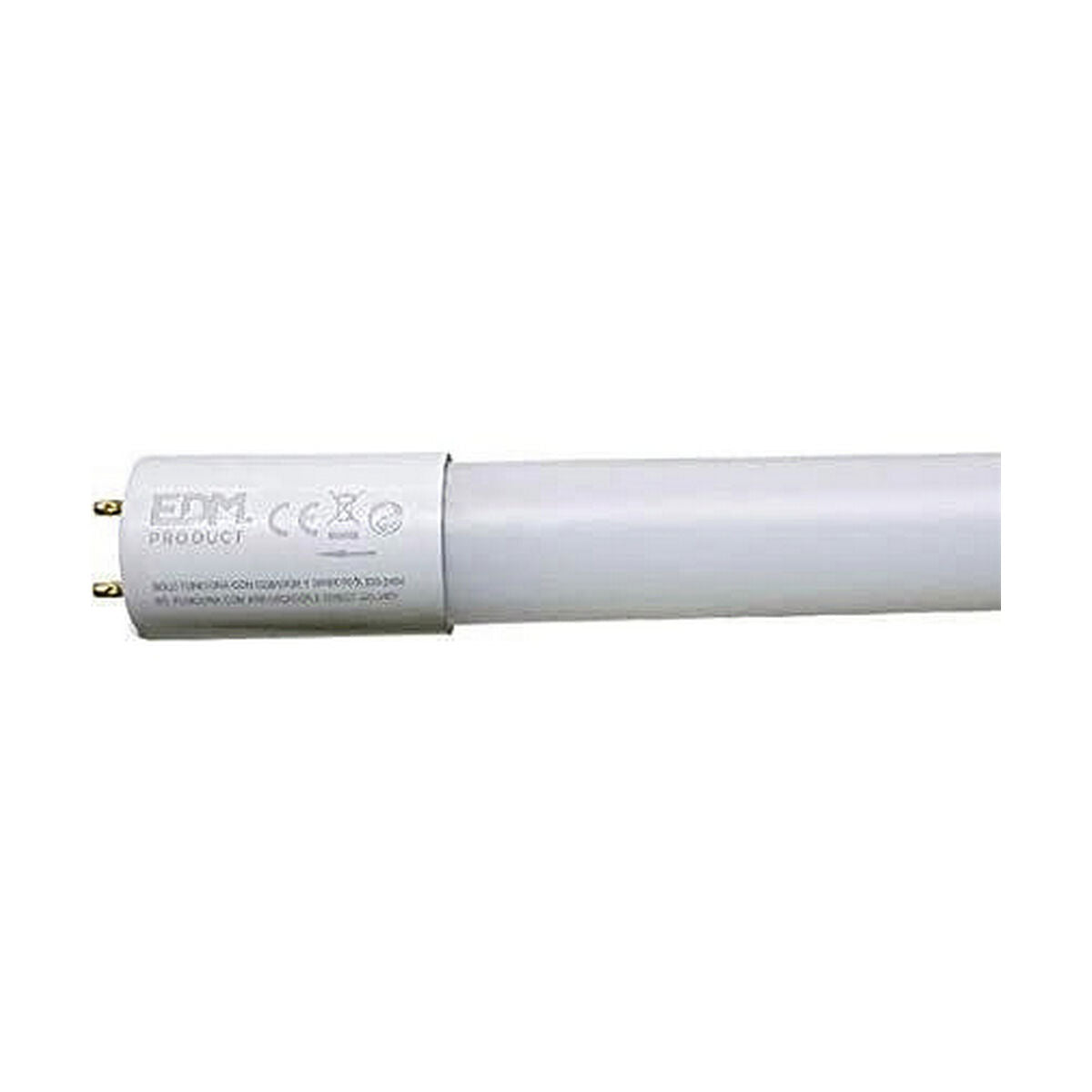Tube LED EDM 31197 F 18 W 9 W G13 T8 900 Lm Ø 2,6 x 60 cm (4000 K)