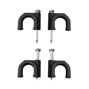 Agrafes Lapafil 48029 Nº 9 Câbles Noir 2 x 4 mm 100 Unités