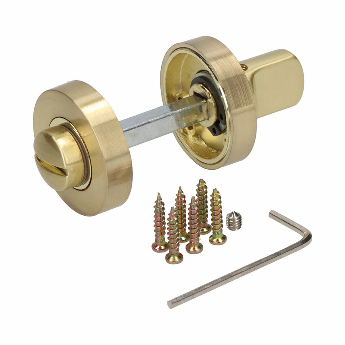 Poignée avec rosace EDM 85445 707 Aluminium