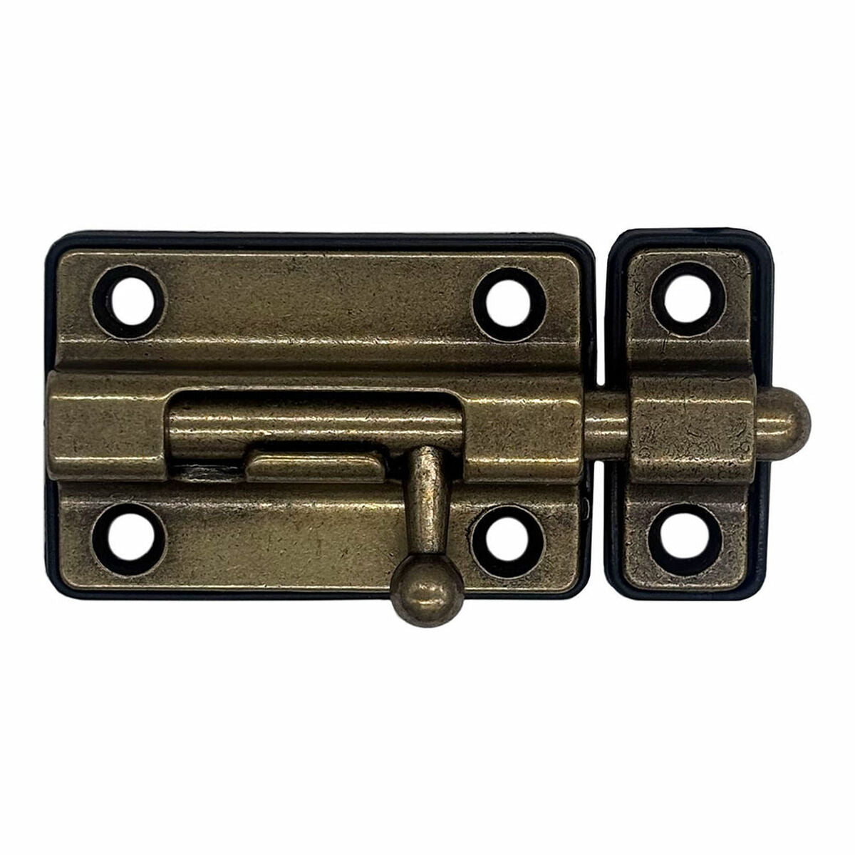 Loquet de porte EDM 85524 Marron Clair 50 mm